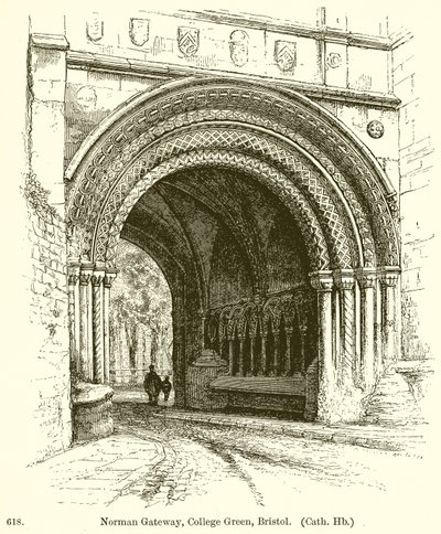 Norman Gateway, College Green, Bristol tekijältä English School