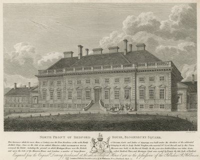 Bedford Housen pohjoisrintama, Bloomsbury Square, Lontoo tekijältä English School