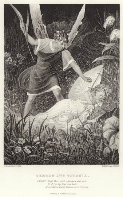 Oberon ja Titania, Kesäyön unelma, näytös II, kohtaus III tekijältä English School