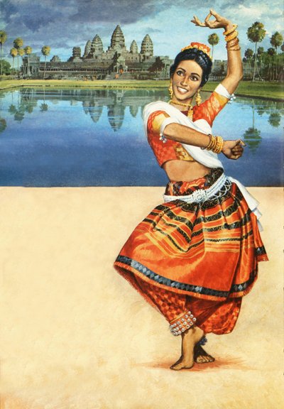 Intian Odissi-tanssi tekijältä English School