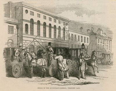 Kirjanpitäjän toimisto, Chancery Lane, Lontoo tekijältä English School