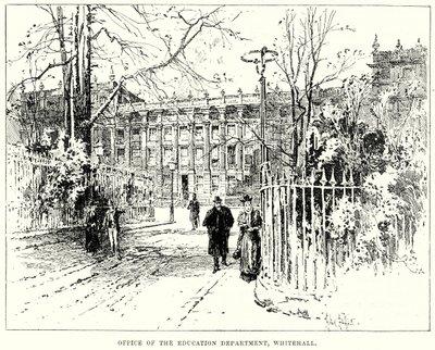 Opetusministeriön toimisto, Whitehall (kaiverrus) (kaiverrus) tekijältä English School