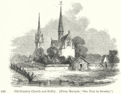 Alte Landkirche und Glockenturm von English School