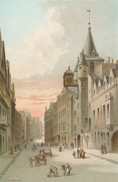 Old Tolbooth ja Canongate - Edinburgh tekijältä English School