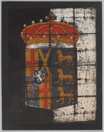 Oliver Cromwellin hautajaisbanneri, n.1658 (banneri) tekijältä English School