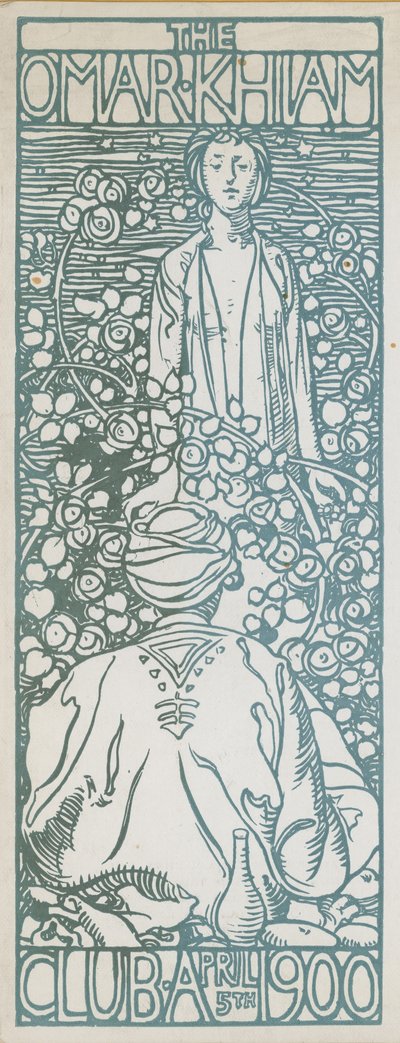 Omar Khayyam -klubiillallinen, 5. huhtikuuta 1900 tekijältä English School