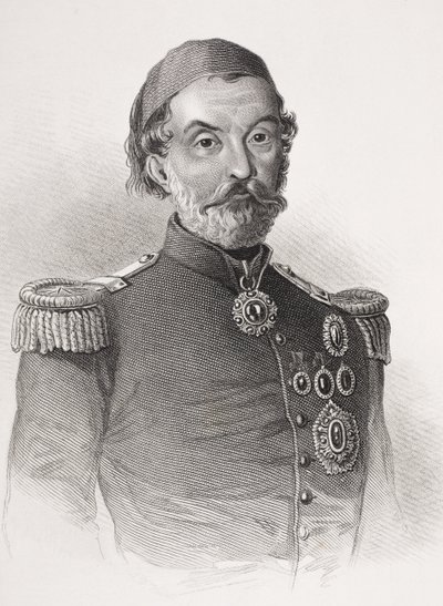 Omar Pasha Latas, Galleria of Historical Portraits, julkaistu n.1880 tekijältä English School