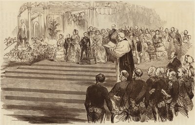 Kristallipalatsin avaaminen, Arkkipiispan rukous, 1854 tekijältä English School