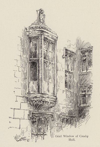 Crosby Hallin Oriel-ikkuna, Great St Helen