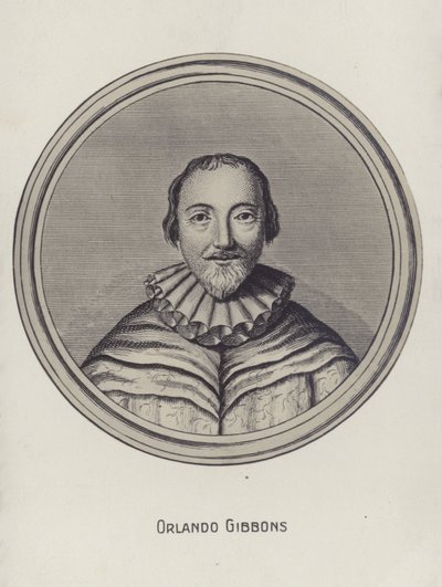 Orlando Gibbons, englantilainen englantilainen säveltäjä, virginalisti ja urkuri (1583-1625) tekijältä English School