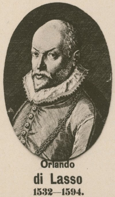 Orlando di Lasso (syväpaino) tekijältä English School