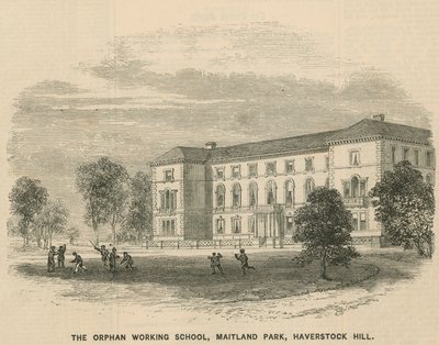Orphan Working School, Maitland Parkissa, Haverstock Hillissä tekijältä English School