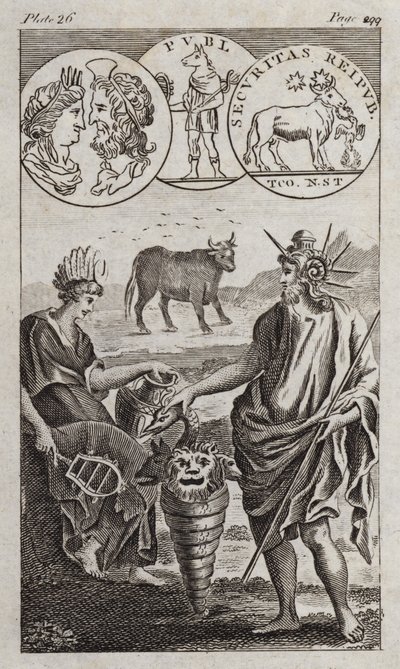 Osiris, Apis, Serapis (kaiverrus) tekijältä English School