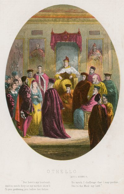 Othello, näytös 1 kohtaus iii tekijältä English School