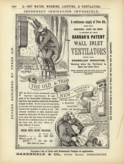 Sivu Arkkitehti-, Maanmittaus- ja Insinöörikokoelmasta 1892 tekijältä English School