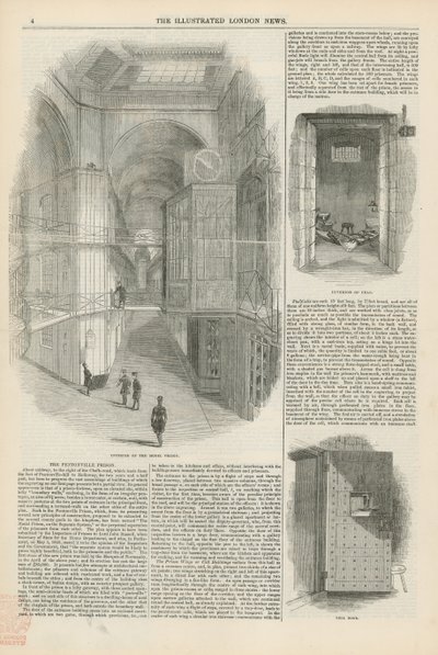 Sivu Illustrated London Newsista tekijältä English School