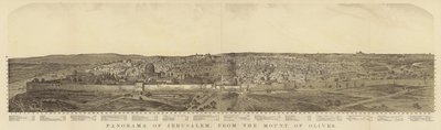 Panoraama Jerusalemiin Öljymäeltä tekijältä English School