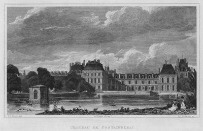Paris, Chateau De Fontainebleau (kaiverrus) tekijältä English School