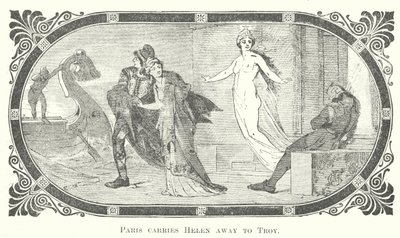 Paris kantaa Helena Troijaan (kaiverrus) tekijältä English School