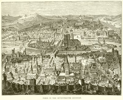 Pariisi 1700-luvulla tekijältä English School