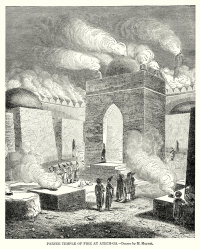 Atech-Gan tulitemppeli (kaiverrus) (kaiverrus) tekijältä English School