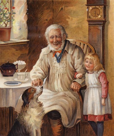 Kärsivällisyys ja luottamus (väri litho) tekijältä English School