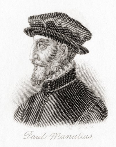 Paul Manutius tekijältä English School