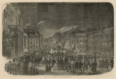 Rauhan valaistukset Waterloo Placessa tekijältä English School