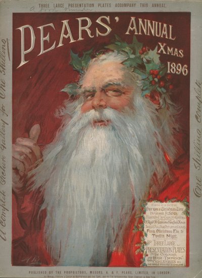 Päärynävuosi, joulu 1896 (väri litho) tekijältä English School