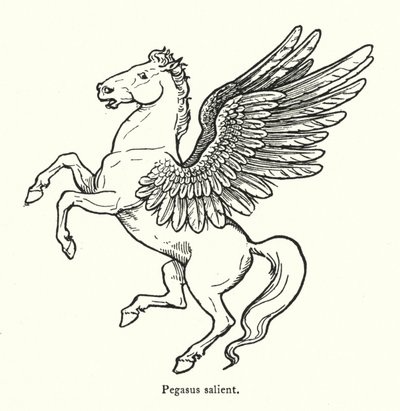 Pegasus salient (kaiverrus) tekijältä English School