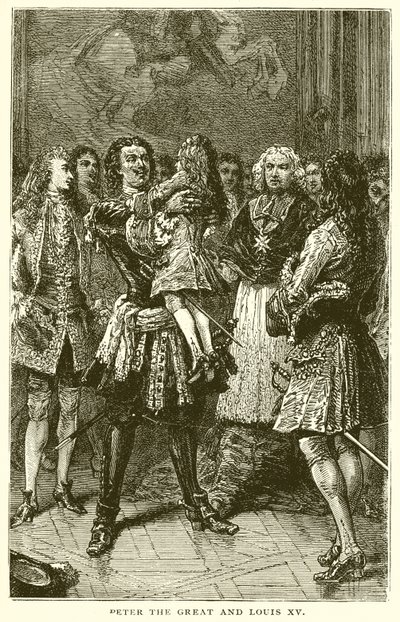 Pietari Suuri ja Ludvig XV tekijältä English School