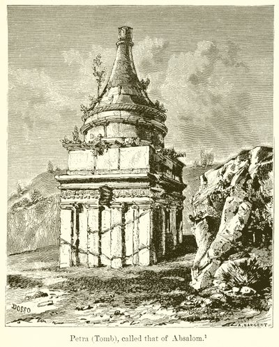 Petra (hauta), nimeltään Absalomin hauta tekijältä English School