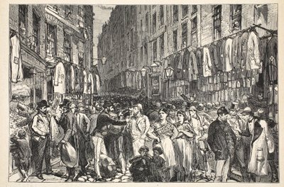 Petticoat Lane (Middlesex Street), 1870 tekijältä English School