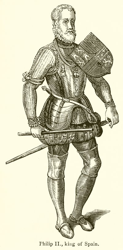 Philip II, Espanjan kuningas tekijältä English School