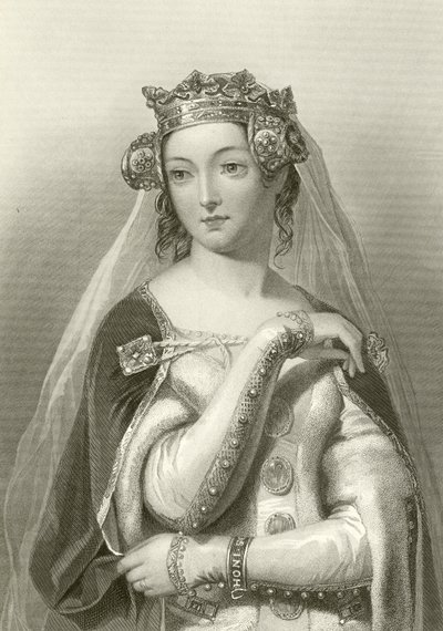 Philippa Hainault, kuningas Edward III:n puoliso tekijältä English School