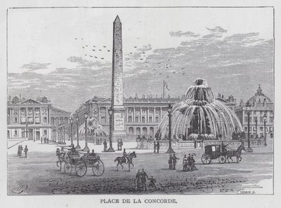 Place De La Concorde (kaiverrus) tekijältä English School