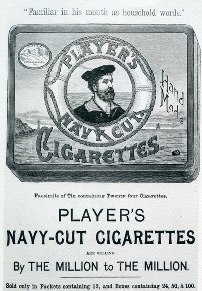 Players Navy Cut Cigarettes, 20th Century tekijältä English School