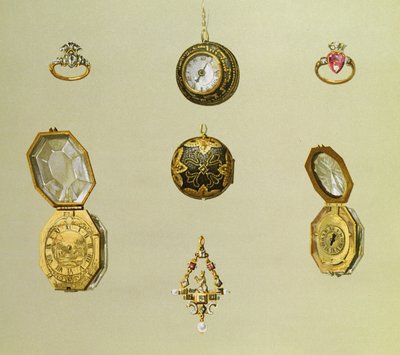Taskukellot, levy XVIII, "The Royal House of Stuart", julkaistu 1890 tekijältä English School