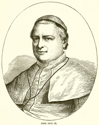 Paavi Pius IX tekijältä English School