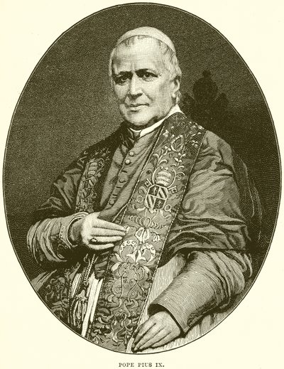 Paavi Pius IX tekijältä English School