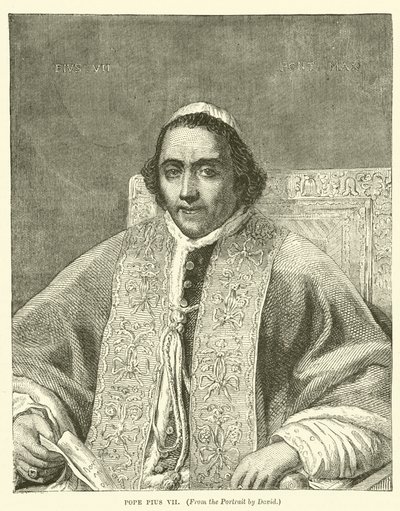 Paavi Pius VII (kaiverrus) tekijältä English School