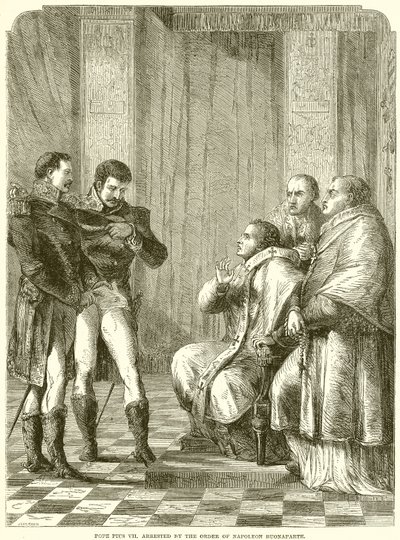 Paavi Pius VII. pidätettiin Napoleon Buonaparten käskystä tekijältä English School