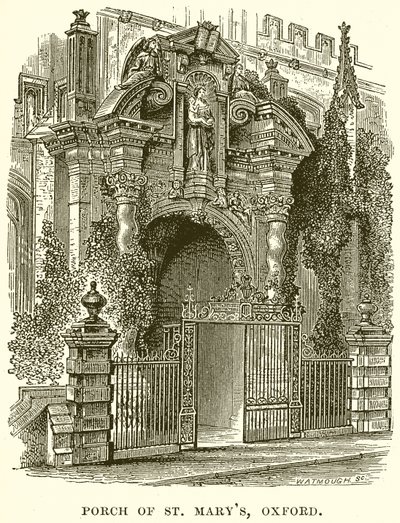 St. Marysin kuisti, Oxford tekijältä English School