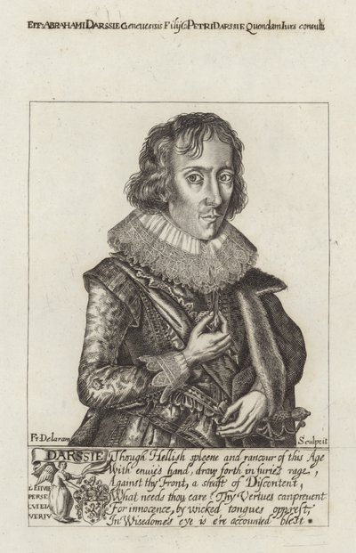 Abraham Darssien muotokuva tekijältä English School