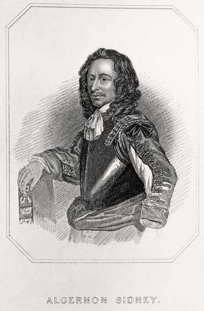 Algernon Sidneyn muotokuva, 1835 tekijältä English School