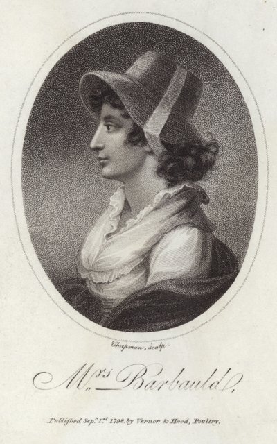 Anna Laetitia Barbauldin muotokuva tekijältä English School