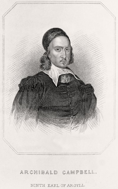 Archibald Campbellin, Argyllin 9. jaarlin, muotokuva, 1835 tekijältä English School