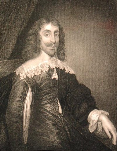 Arthur Capelin (1604-49) muotokuva "Lodge