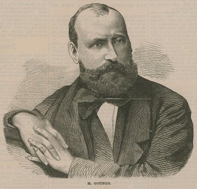 Charles-Francois Gounodin muotokuva tekijältä English School