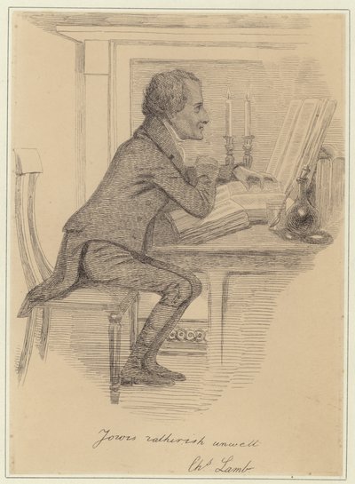 Charles Lambin muotokuva tekijältä English School